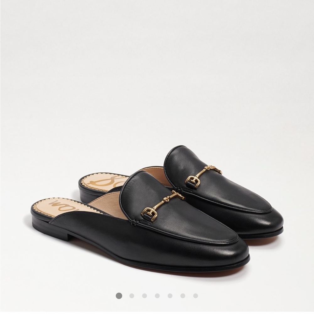Sam Edelman - Iconic Linnie Bit Mule black Leather Loafer